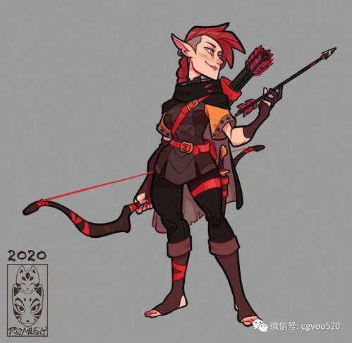 画师Dane Romley的动漫设计作品 运动中的角色插画艺术